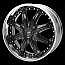 Dale Earnhardt Jr11. DJ350 Octane Wheel - Glossy Black With Stainless Lip